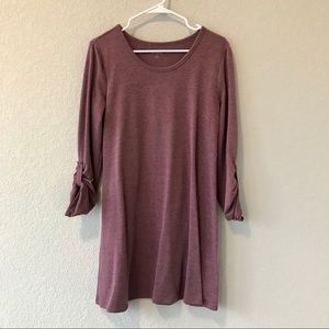 SO Long Sleeve T-shirt Dress
